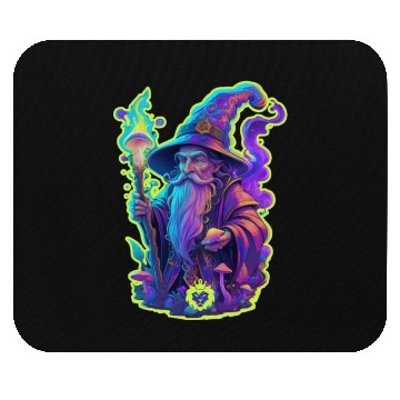 Discover wizard mushrooms Mouse Pads