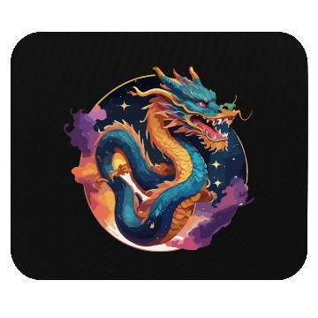 Discover traditional Chinese dragon Mouse Pads