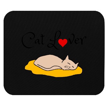 Discover Cat Lover Mouse Pads