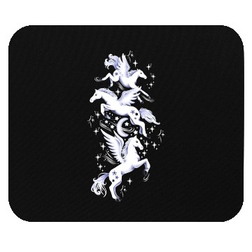 Discover Pretty Purple Punk Pegasi Mouse Pads