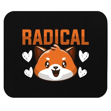 Discover Radical Red Panda Mouse Pads
