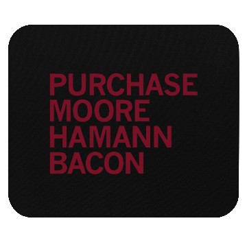 Discover Purchase Moore Hamann Bacon Mouse Pads lowa Players