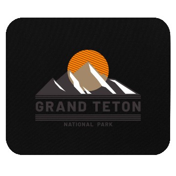 Discover Grand Teton National Park Mouse Pads