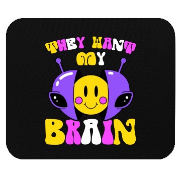 Discover Alien, Aliens, UFO, UAP, Space Unknown Flight Mouse Pads