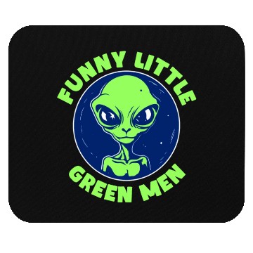 Discover Alien, Aliens, UFO, UAP, Space Unknown Flight Mouse Pads