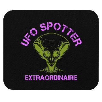 Discover Alien, Aliens, UFO, UAP, Space Unknown Flight Mouse Pads
