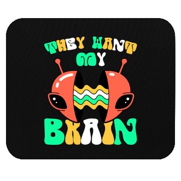 Discover Alien, Aliens, UFO, UAP, Space Unknown Flight Mouse Pads