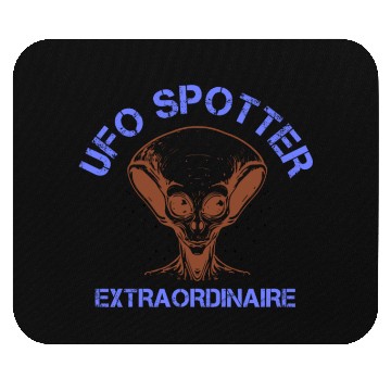 Discover Alien, Aliens, UFO, UAP, Space Unknown Flight Mouse Pads