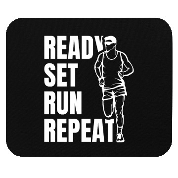 Discover Funny Runner Saying Mouse Pads