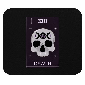 Discover Tarot Death Card Mouse Pads