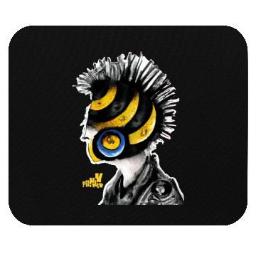 Discover Tiger punk Mouse Pads