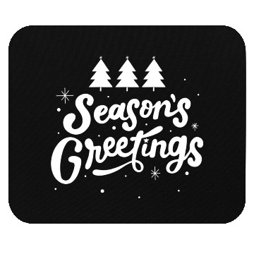 Discover Seasons Greetings Mouse Pads