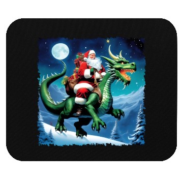 Discover GREEN DRAGON CHRISTMAS Mouse Pads