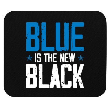 Discover Blue Is The New Black Voting American Voter Vote Mouse Pads