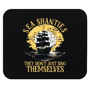 Discover Sailors Sea Shanty Singing Ship Adventures Mouse Pads