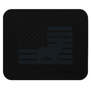 Discover American Flag with Deer Mouse Pads