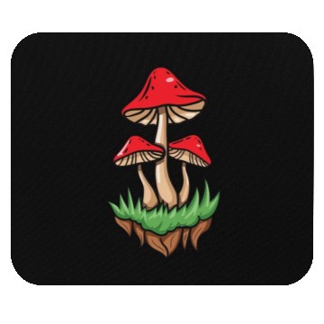 Discover Mushroom garden Mouse Pads