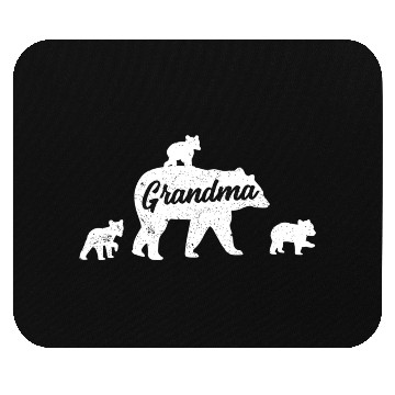 Discover Grandma Bear 3 Cubs Mother'S Day Mouse Pads