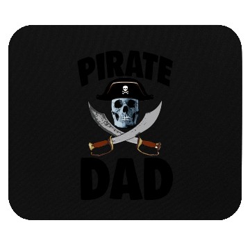 Discover Pirate Dad Mouse Pads