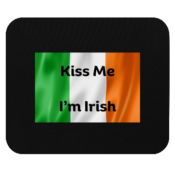 Discover Kiss Me I'm Irish Mouse Pads