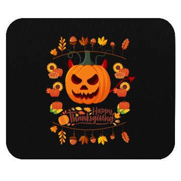 Discover happy fall break images,happy thanksgiving Mouse Pads