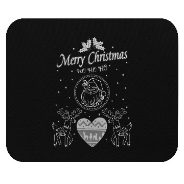 Discover Merry Christmas, HO HO HO Mouse Pads