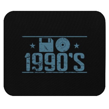 Discover Floppy Disk and CD 1990's Retro Memory Module Mouse Pads
