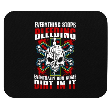 Discover Everything stops bleeding | medical emergency Mouse Pads