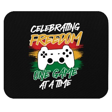 Discover Controller Celebrating Freedom One Game at a Time Mouse Pads