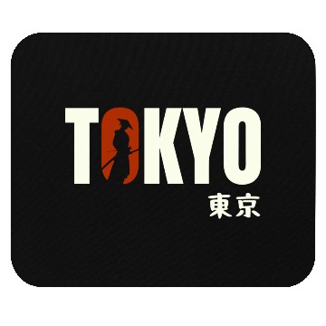 Discover Tokyo Typography Mouse Pads - Urban Statement