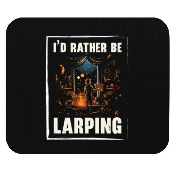 Discover Larping Larp Larper Live Action Role Video Game Mouse Pads
