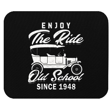 Discover Oldtimer 1948 vintage birthday present Mouse Pads