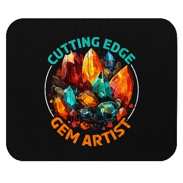 Discover Lapidary Artist Gemstone Stone Collecting Stone Mouse Pads