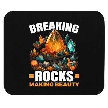 Discover Lapidary Artist Gemstone Stone Collecting Stone Mouse Pads