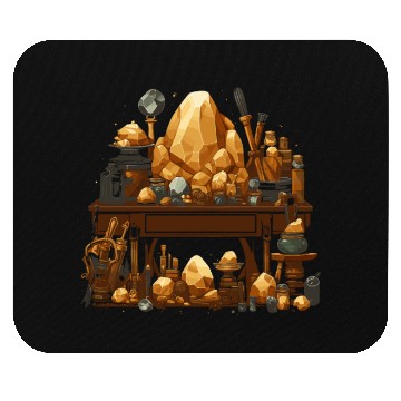 Discover Lapidary Artist Gemstone Stone Collecting Stone Mouse Pads