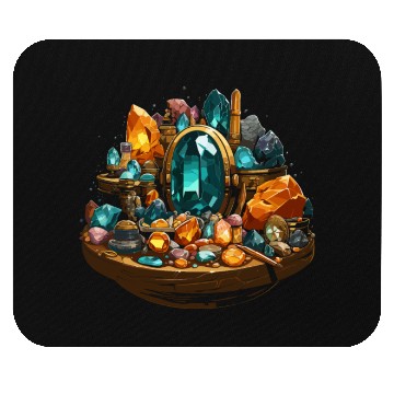 Discover Lapidary Artist Gemstone Stone Collecting Stone Mouse Pads