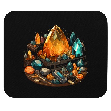 Discover Lapidary Artist Gemstone Stone Collecting Stone Mouse Pads