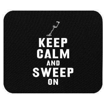 Discover Metal detecting keep calm Mouse Pads