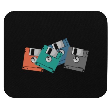 Discover colorful Floppy Disks Retro Memory Module Data Car Mouse Pads