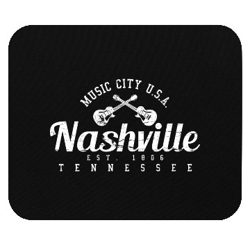Discover Nashville Tennessee Usa Music City Country Music V Mouse Pads