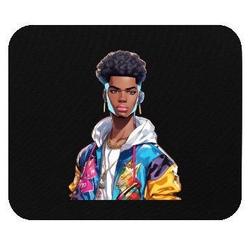 Discover Afro Hip Hop Mouse Pads