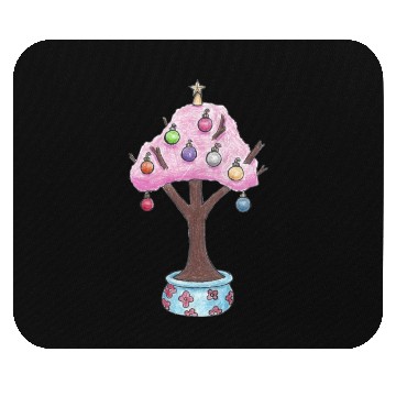 Discover Christmas Cherry Tree Japanese Mouse Pads