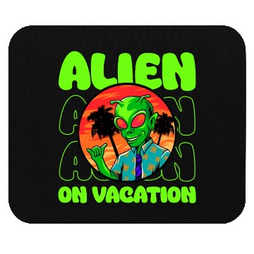 Discover Alien, Aliens, UFO, UAP, Space Unknown Flight Mouse Pads