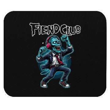Discover Fiend Club Dancing Zombie with Headphone Mouse Pads