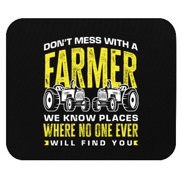 Discover Funny Farmer Gift Mouse Pads
