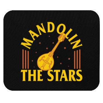 Discover Mandolin Mouse Pads, Mandolin The Stars Mouse Pads, Gift For