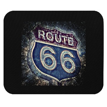 Discover Route 66 Mouse Pads