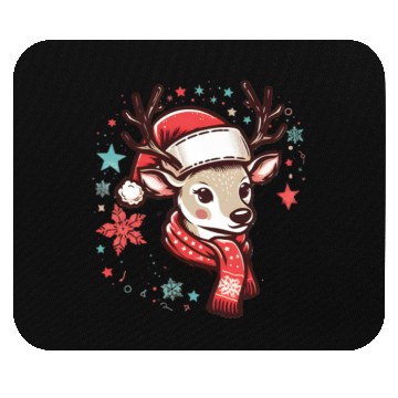 Discover christmas Reindeer Mouse Pads