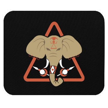 Discover Carthage elephant Mouse Pads