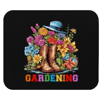 Discover Gardening Enthusiast's Delight Lively Garden Mouse Pads